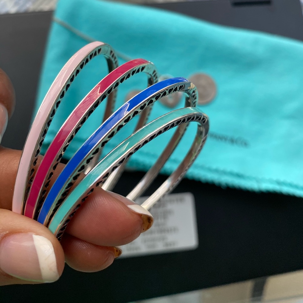 Pandora radiant hearts bracelets